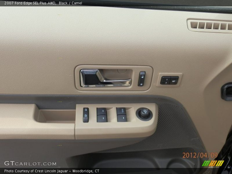 Black / Camel 2007 Ford Edge SEL Plus AWD