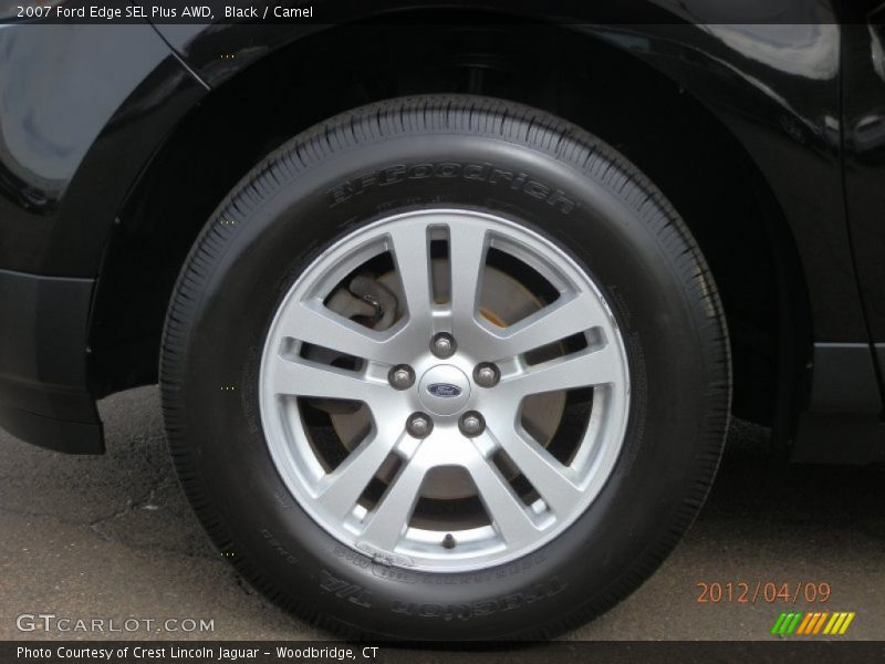 Black / Camel 2007 Ford Edge SEL Plus AWD