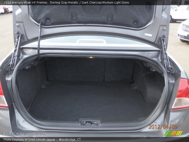 Sterling Gray Metallic / Dark Charcoal/Medium Light Stone 2010 Mercury Milan V6 Premier