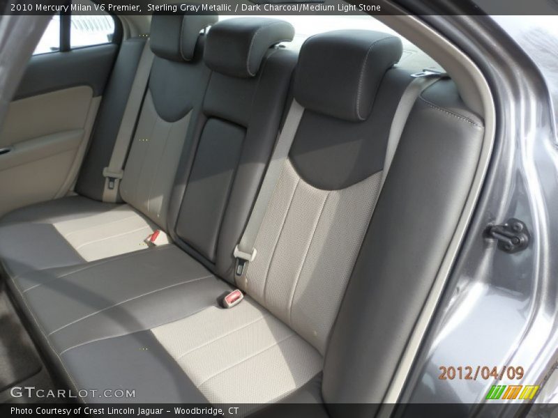 Sterling Gray Metallic / Dark Charcoal/Medium Light Stone 2010 Mercury Milan V6 Premier