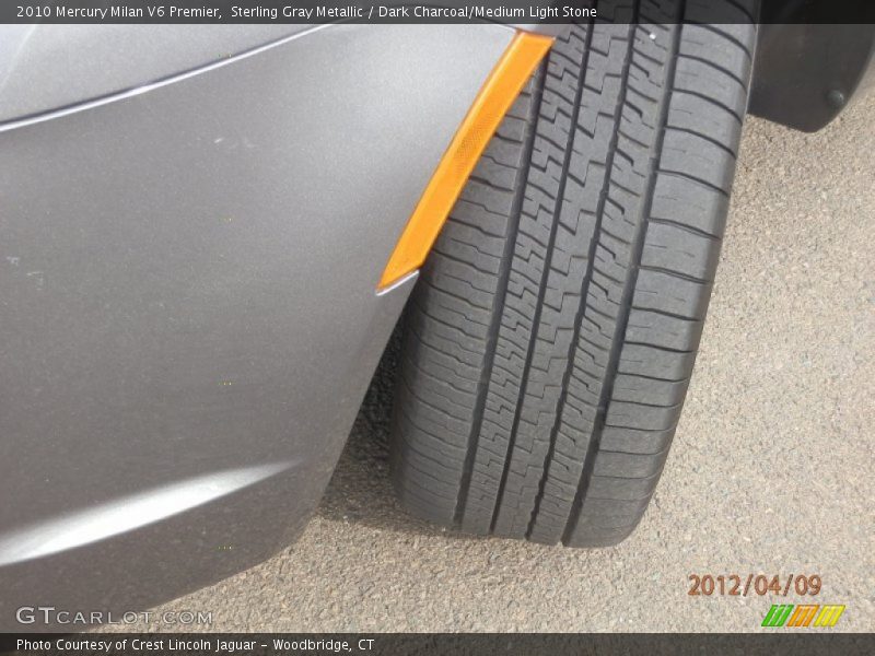 Sterling Gray Metallic / Dark Charcoal/Medium Light Stone 2010 Mercury Milan V6 Premier