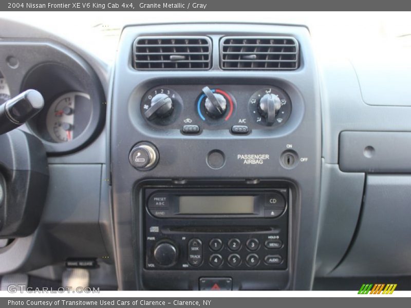Granite Metallic / Gray 2004 Nissan Frontier XE V6 King Cab 4x4