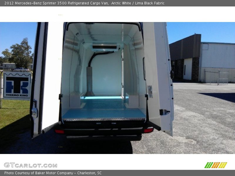 Arctic White / Lima Black Fabric 2012 Mercedes-Benz Sprinter 3500 Refrigerated Cargo Van