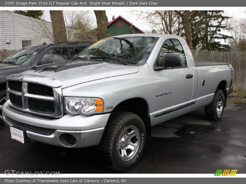 Bright Silver Metallic / Dark Slate Gray 2005 Dodge Ram 1500 SLT Regular Cab 4x4