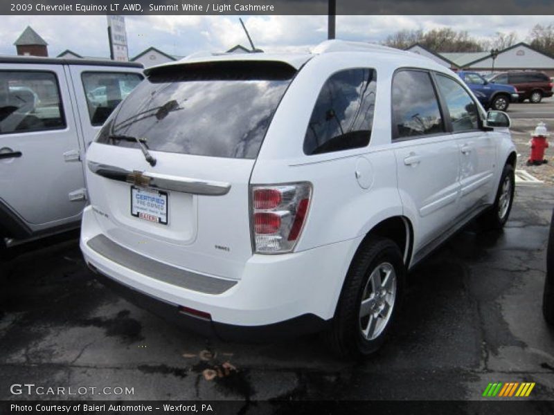 Summit White / Light Cashmere 2009 Chevrolet Equinox LT AWD