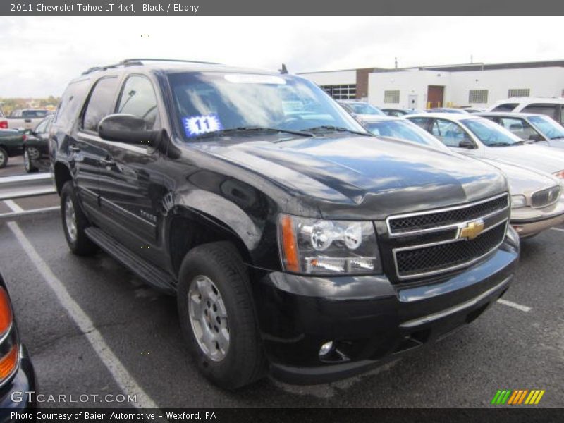 Black / Ebony 2011 Chevrolet Tahoe LT 4x4