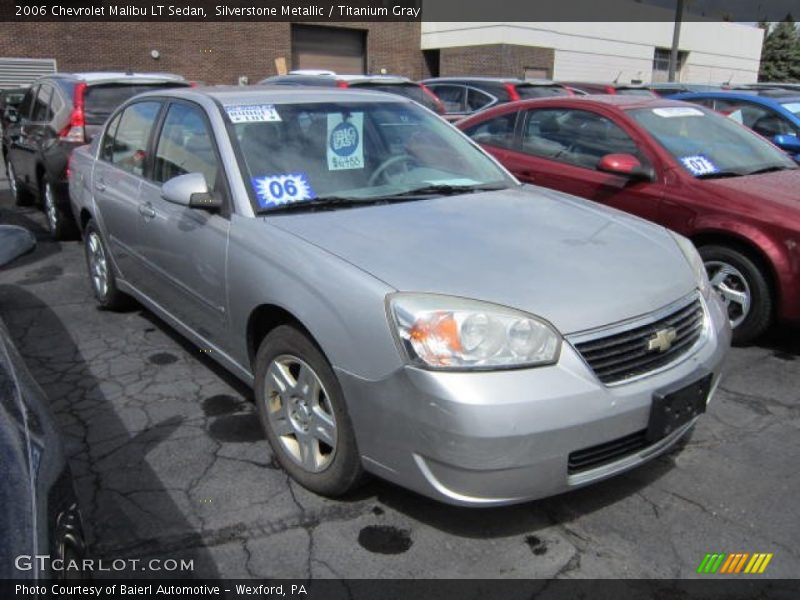 Silverstone Metallic / Titanium Gray 2006 Chevrolet Malibu LT Sedan