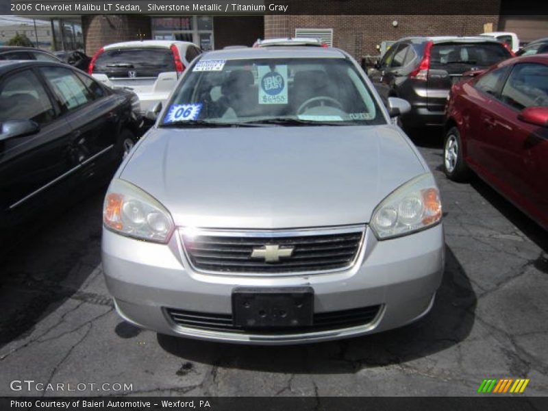 Silverstone Metallic / Titanium Gray 2006 Chevrolet Malibu LT Sedan