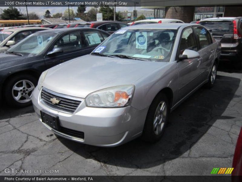 Silverstone Metallic / Titanium Gray 2006 Chevrolet Malibu LT Sedan