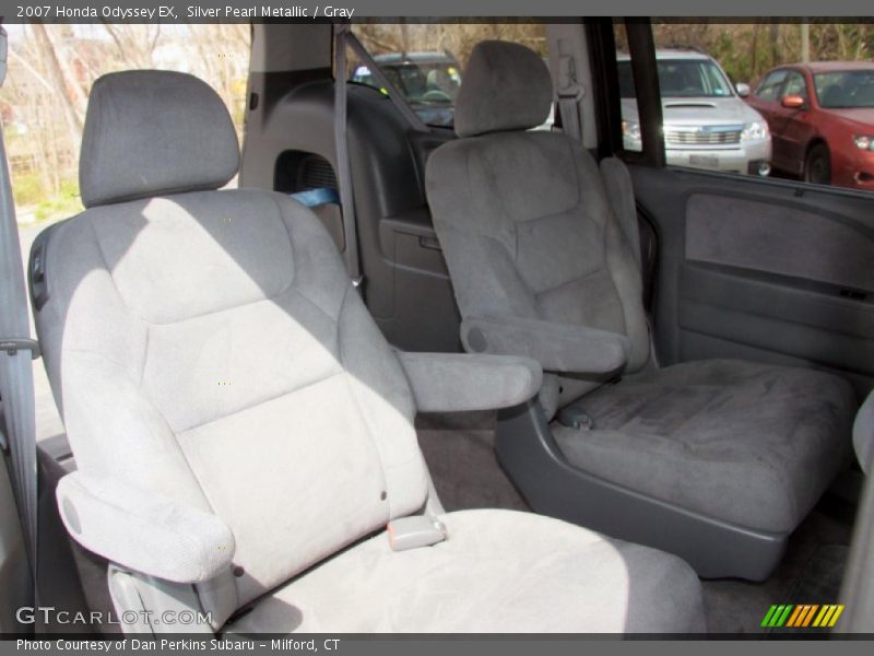 Silver Pearl Metallic / Gray 2007 Honda Odyssey EX