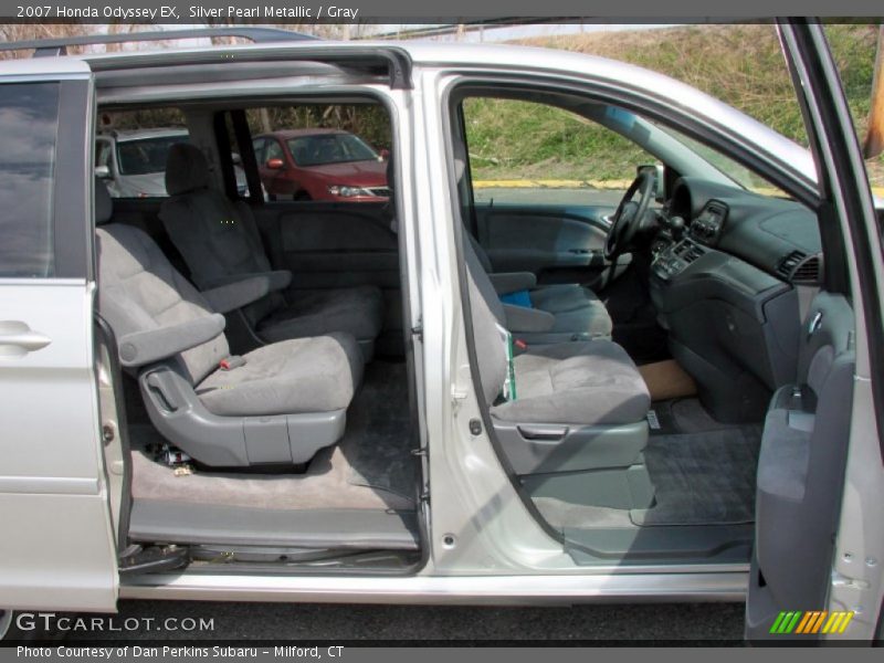 Silver Pearl Metallic / Gray 2007 Honda Odyssey EX