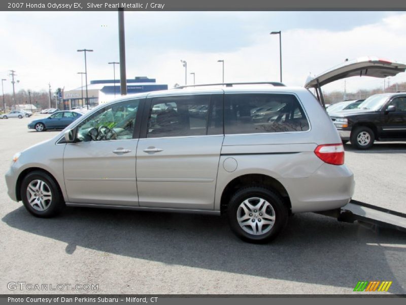 Silver Pearl Metallic / Gray 2007 Honda Odyssey EX