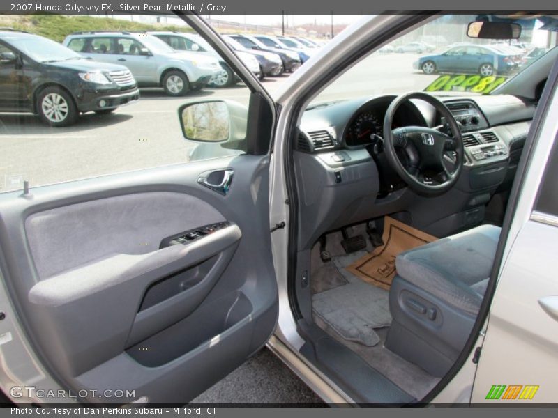 Silver Pearl Metallic / Gray 2007 Honda Odyssey EX
