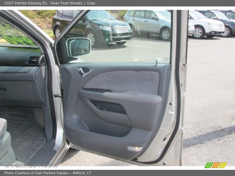 Silver Pearl Metallic / Gray 2007 Honda Odyssey EX