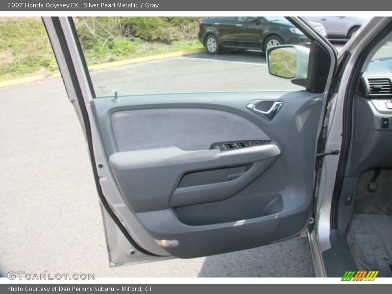 Silver Pearl Metallic / Gray 2007 Honda Odyssey EX