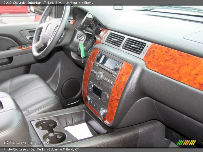 Silver Ice Metallic / Ebony 2012 Chevrolet Suburban LT 4x4