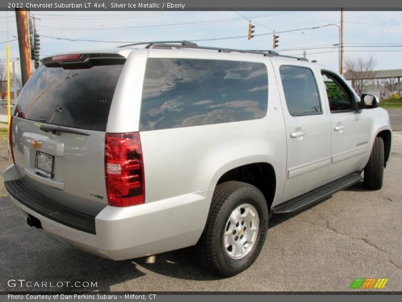 Silver Ice Metallic / Ebony 2012 Chevrolet Suburban LT 4x4