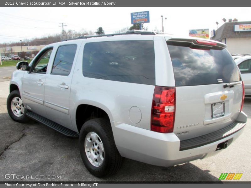 Silver Ice Metallic / Ebony 2012 Chevrolet Suburban LT 4x4