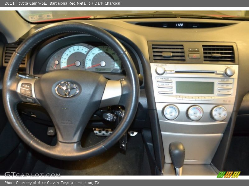 Barcelona Red Metallic / Dark Charcoal 2011 Toyota Camry SE