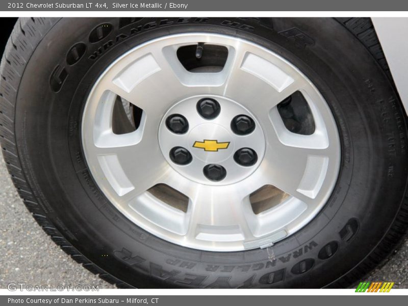 Silver Ice Metallic / Ebony 2012 Chevrolet Suburban LT 4x4