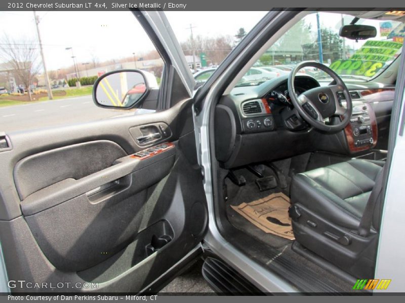 Silver Ice Metallic / Ebony 2012 Chevrolet Suburban LT 4x4