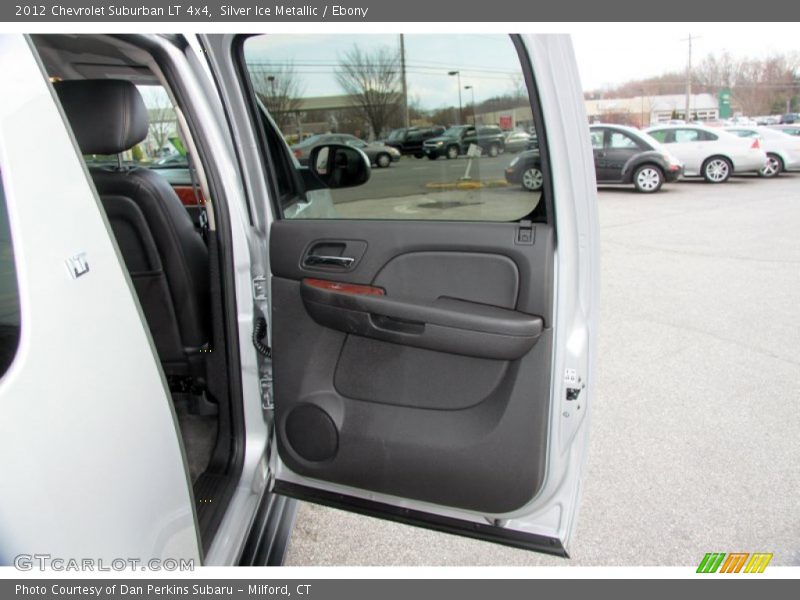 Silver Ice Metallic / Ebony 2012 Chevrolet Suburban LT 4x4