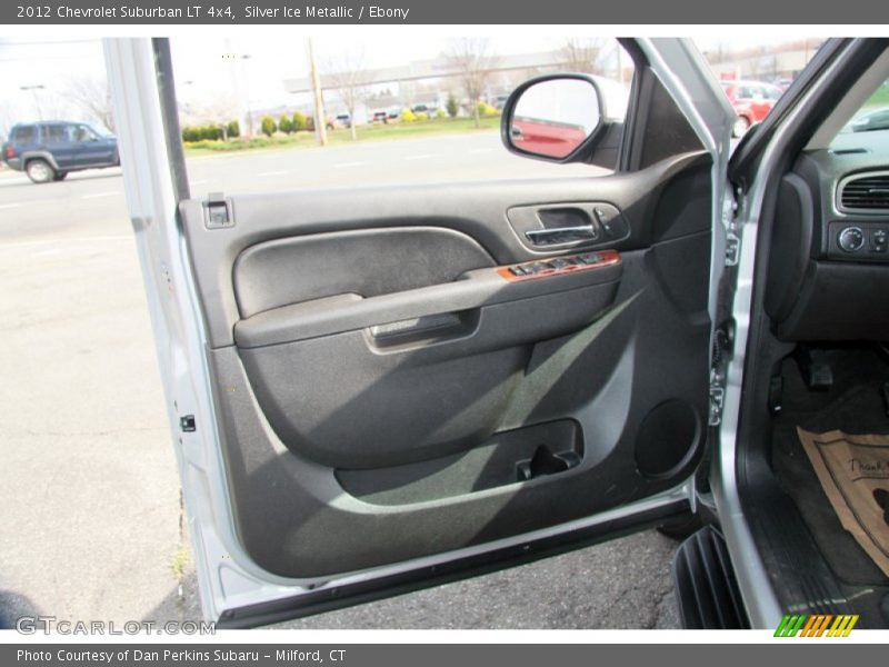 Silver Ice Metallic / Ebony 2012 Chevrolet Suburban LT 4x4