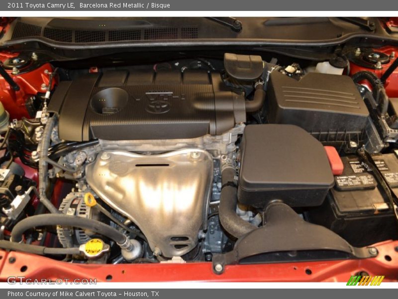 Barcelona Red Metallic / Bisque 2011 Toyota Camry LE