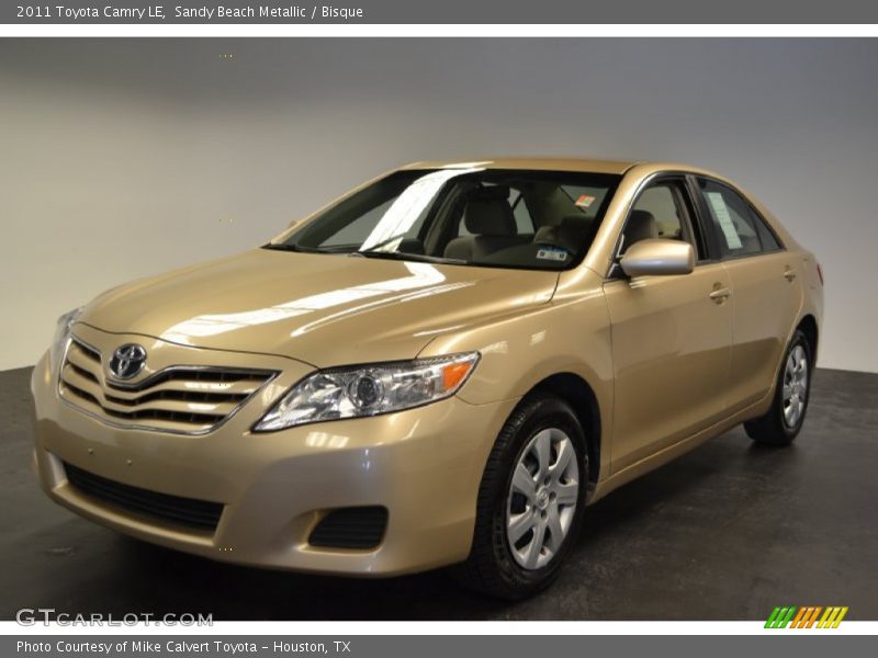 Sandy Beach Metallic / Bisque 2011 Toyota Camry LE