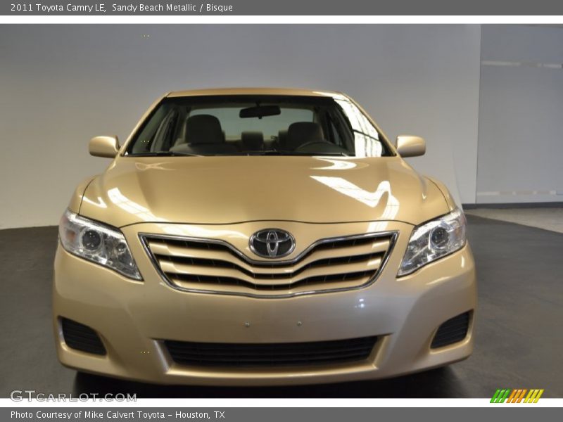 Sandy Beach Metallic / Bisque 2011 Toyota Camry LE