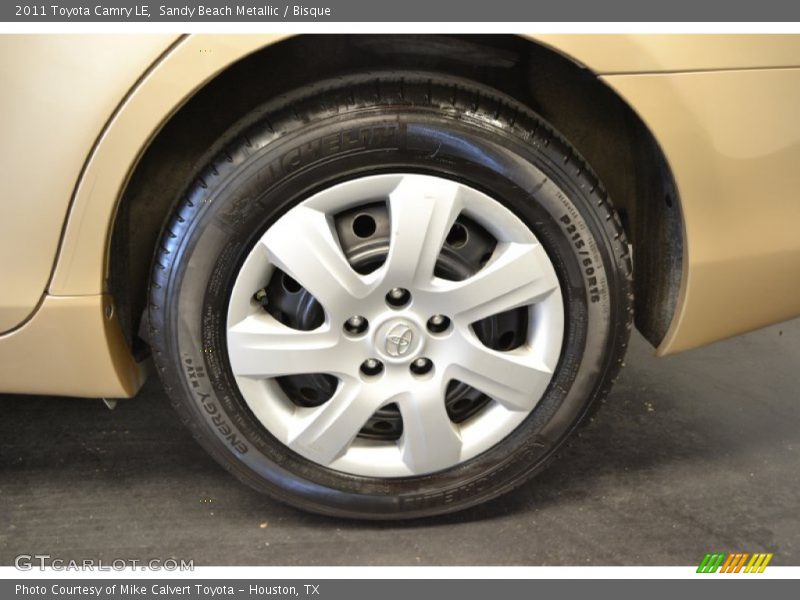 Sandy Beach Metallic / Bisque 2011 Toyota Camry LE