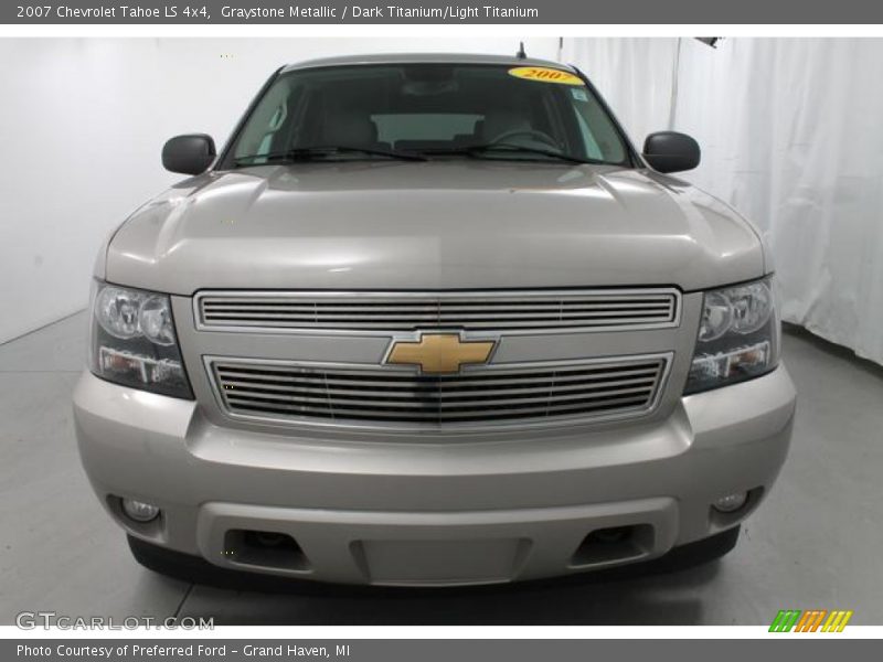 Graystone Metallic / Dark Titanium/Light Titanium 2007 Chevrolet Tahoe LS 4x4