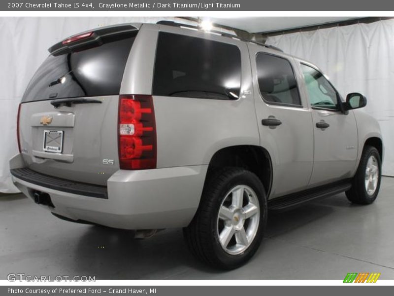 Graystone Metallic / Dark Titanium/Light Titanium 2007 Chevrolet Tahoe LS 4x4
