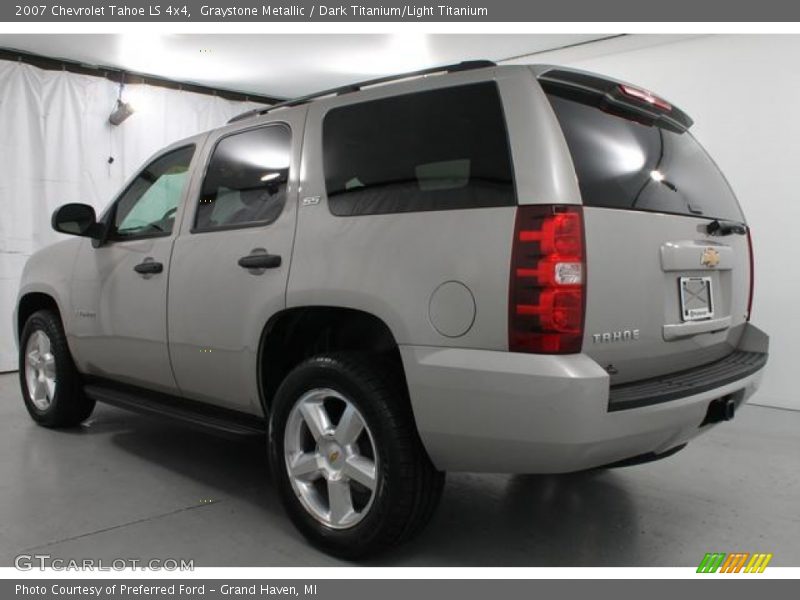 Graystone Metallic / Dark Titanium/Light Titanium 2007 Chevrolet Tahoe LS 4x4