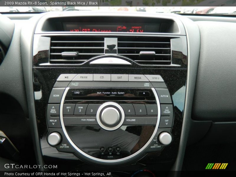 Sparkling Black Mica / Black 2009 Mazda RX-8 Sport