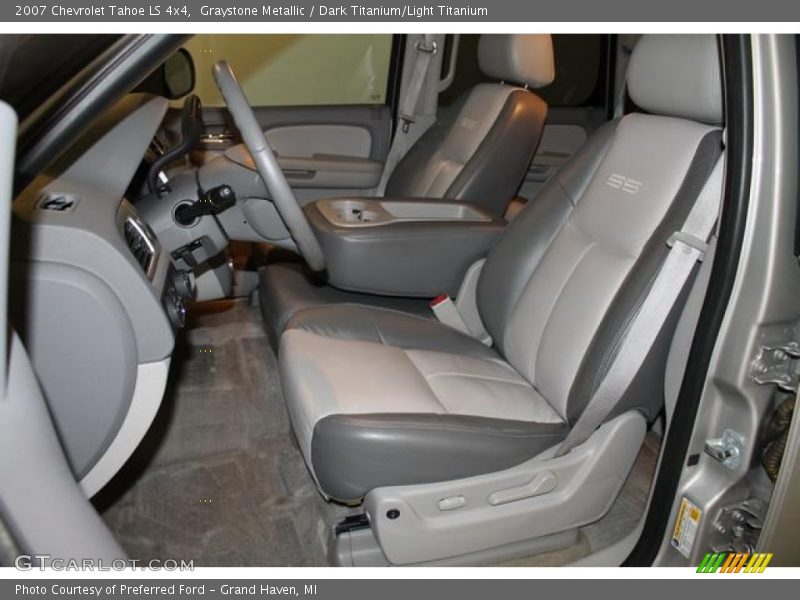 Graystone Metallic / Dark Titanium/Light Titanium 2007 Chevrolet Tahoe LS 4x4