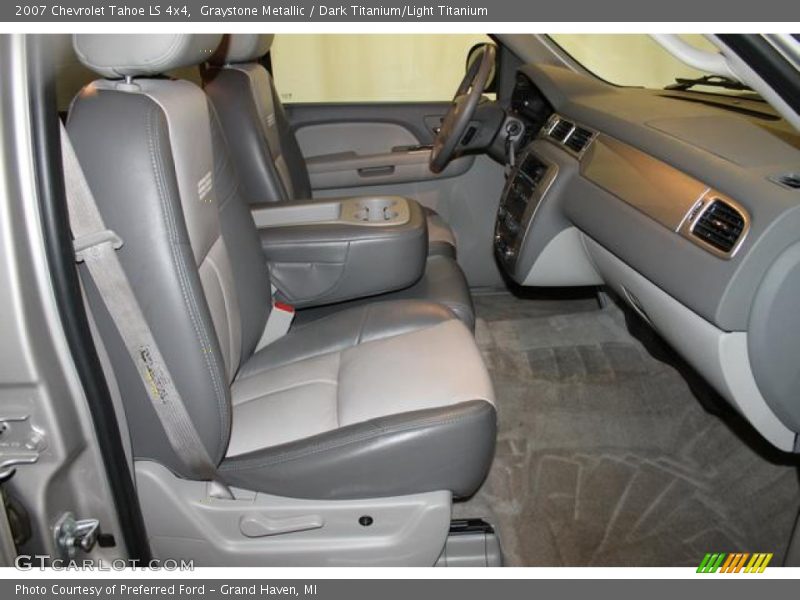 Graystone Metallic / Dark Titanium/Light Titanium 2007 Chevrolet Tahoe LS 4x4