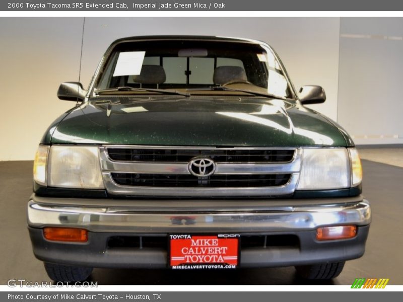 Imperial Jade Green Mica / Oak 2000 Toyota Tacoma SR5 Extended Cab