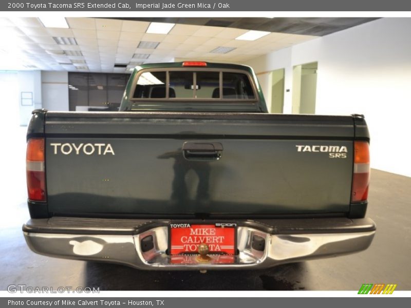 Imperial Jade Green Mica / Oak 2000 Toyota Tacoma SR5 Extended Cab