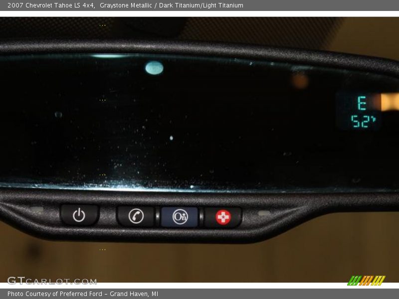 Graystone Metallic / Dark Titanium/Light Titanium 2007 Chevrolet Tahoe LS 4x4