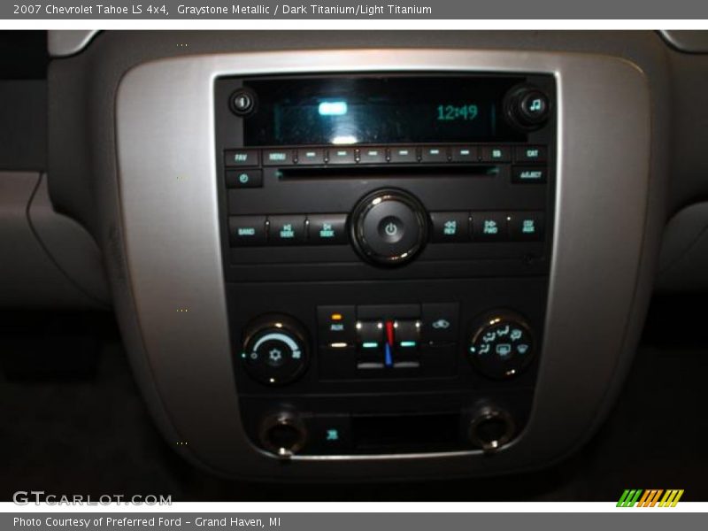 Graystone Metallic / Dark Titanium/Light Titanium 2007 Chevrolet Tahoe LS 4x4