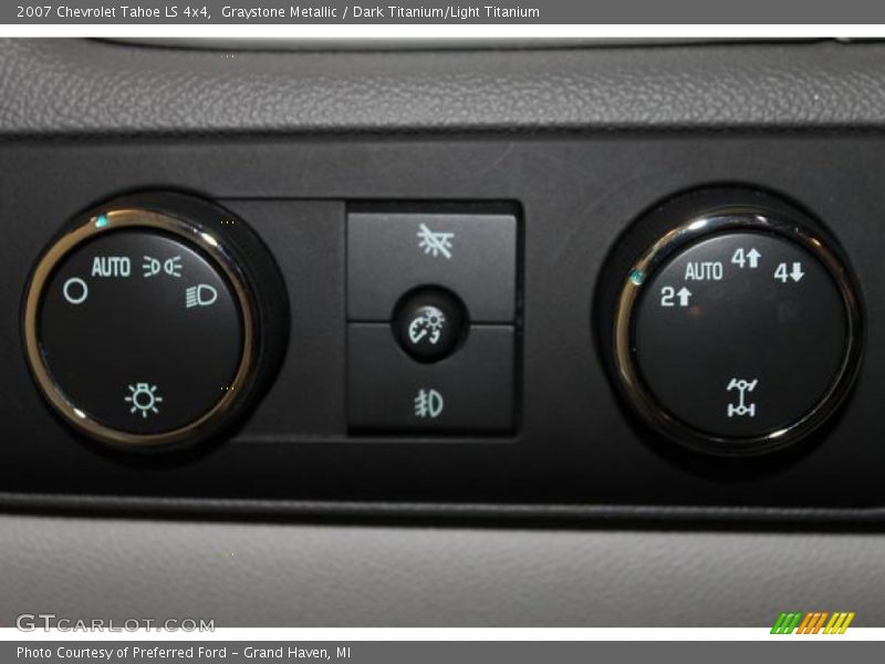Graystone Metallic / Dark Titanium/Light Titanium 2007 Chevrolet Tahoe LS 4x4