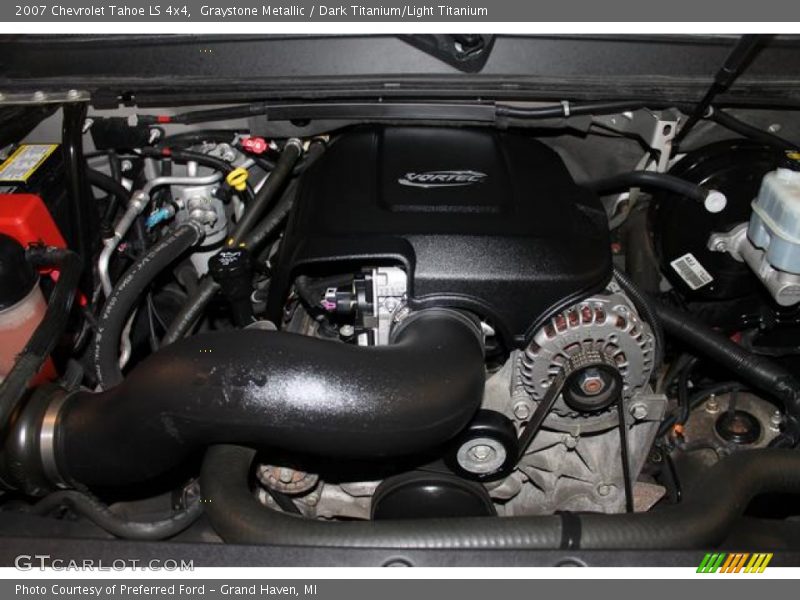 Graystone Metallic / Dark Titanium/Light Titanium 2007 Chevrolet Tahoe LS 4x4