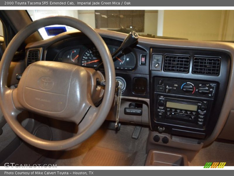 Imperial Jade Green Mica / Oak 2000 Toyota Tacoma SR5 Extended Cab