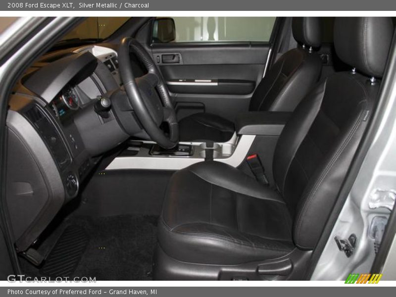 Silver Metallic / Charcoal 2008 Ford Escape XLT