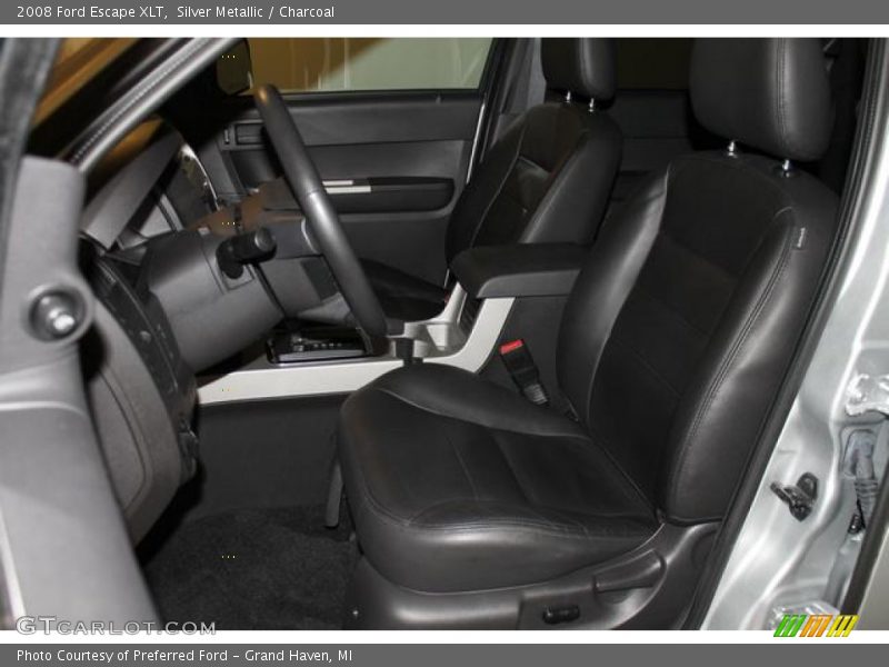 Silver Metallic / Charcoal 2008 Ford Escape XLT
