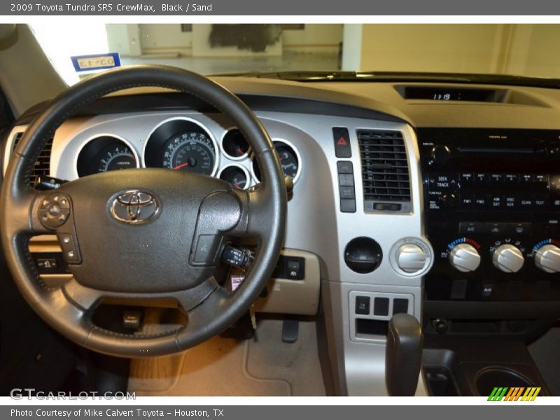 Black / Sand 2009 Toyota Tundra SR5 CrewMax