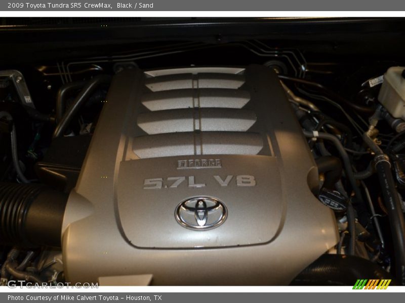 Black / Sand 2009 Toyota Tundra SR5 CrewMax