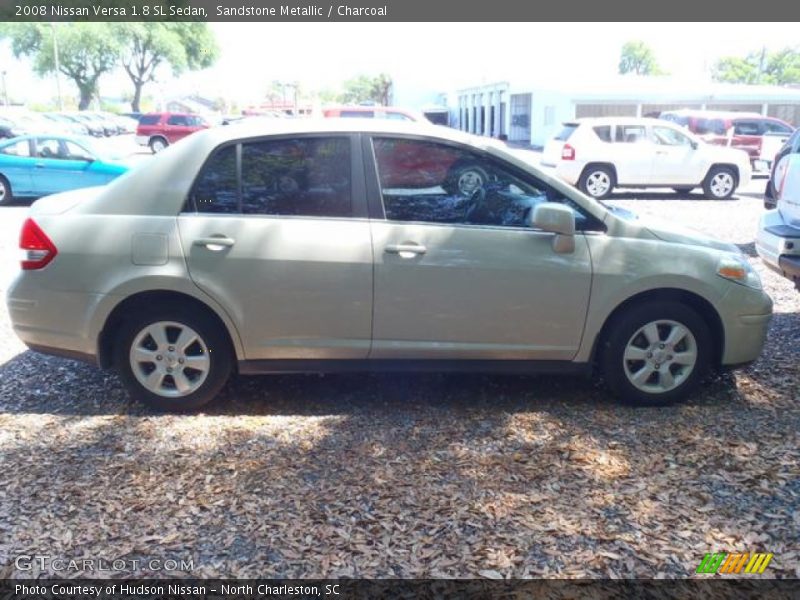 Sandstone Metallic / Charcoal 2008 Nissan Versa 1.8 SL Sedan