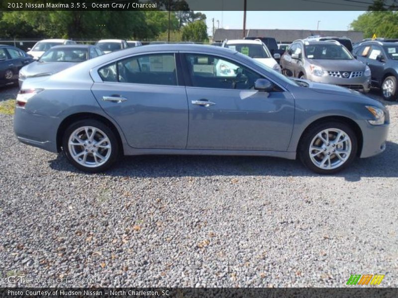 Ocean Gray / Charcoal 2012 Nissan Maxima 3.5 S